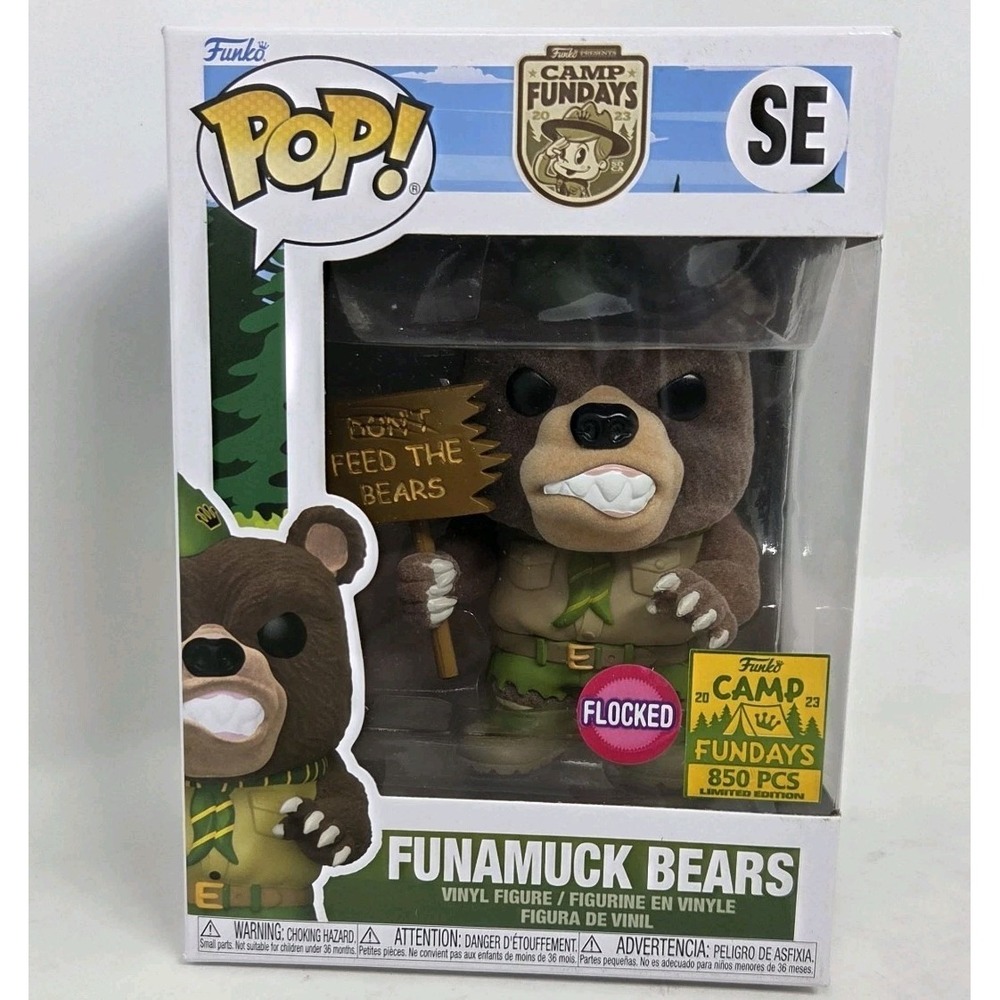 Flocked Funamuck Bears Funko POP - 2023 Fundays - LE of 850  Special Edition